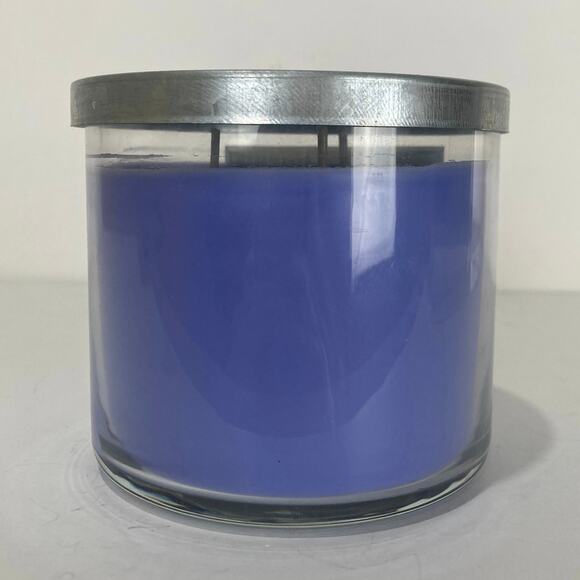 Unburned Bath & Body Works Home French Lavender Provence 2014 3 Wick Candle - Picture 3 of 6
